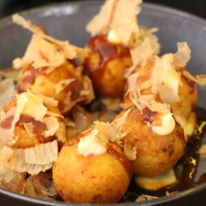 Takoyakis bolitas japonesas de pulpo